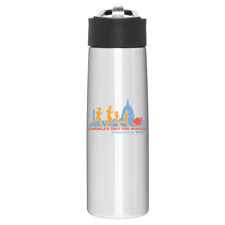 24 oz single wall stainless steel bottle